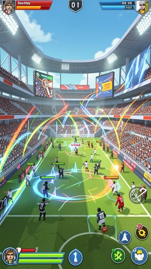 bola07 - Tampilan antarmuka yang modern dan menarik.