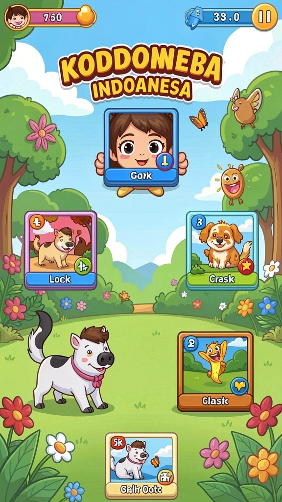 fiona77 - Screenshot saat bertarung dengan musuh di arena permainan.