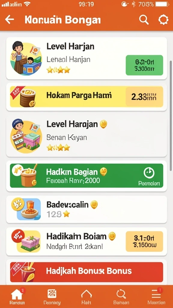 mc888 - Tampilan antarmuka pengguna yang menarik dan mudah dinavigasi.