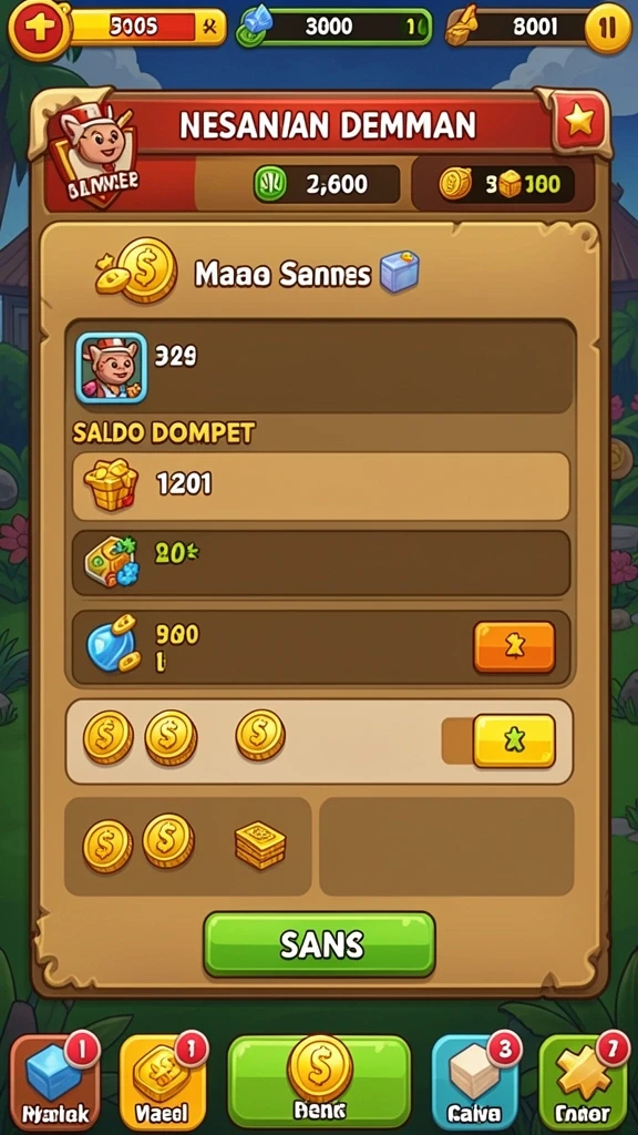 rajacair - Screenshot memperlihatkan interaksi antara pemain dalam mode multiplayer.