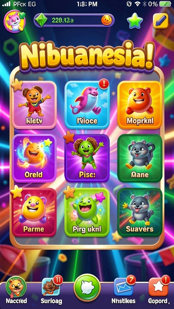 rezixo - Interaksi menarik dengan karakter dalam game.